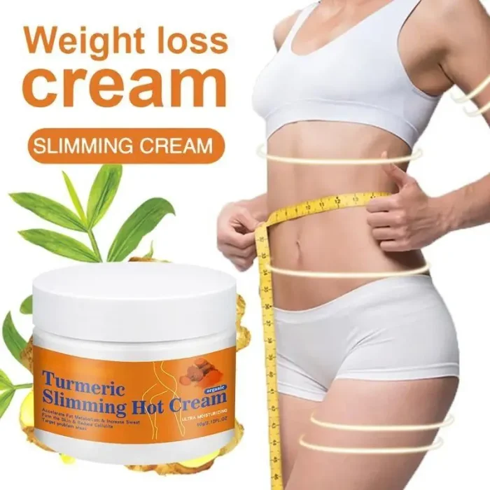 kf S2cdb70c27cef400bb97d49b67fbb6a7fx Turmeric Slimming Hot Cream Body and Abdomen Fat Burning Weight Loss Anti Cellulite Slimming Cream Body