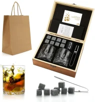 whiskey stones gift set